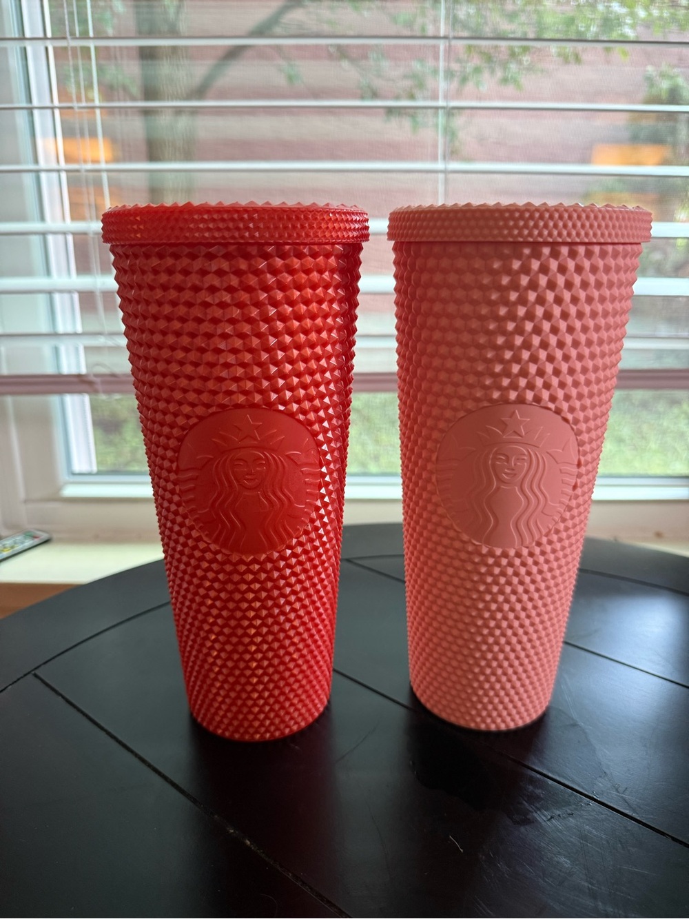 2 Starbucks 24oz Studded Tumblers